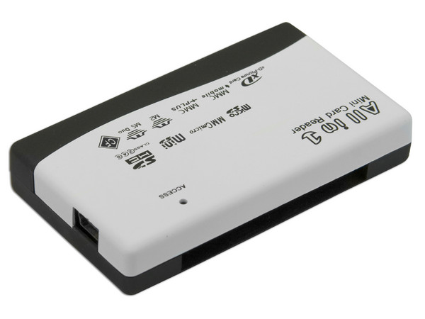 Lector de Memorias Externo Alaska 12 en 1, Lee y Graba en Memorias Flash, USB 2