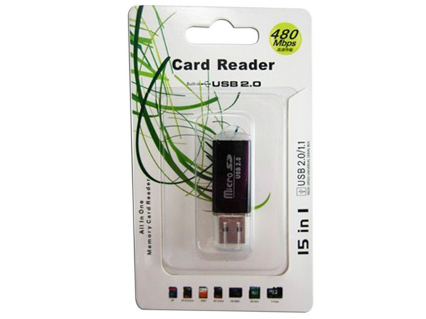 Lector de Tarjetas Micro SD BROBOTIX 345673N, USB 2.0, Color Negro.