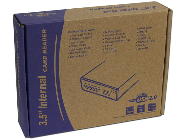 Lector de Memorias Flash All in One KMEX, Interno USB 2.0   