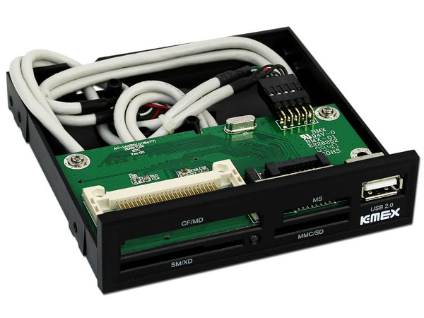 Lector de Memorias Flash All in One KMEX, Interno USB 2.0   