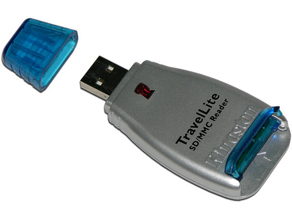 Lector de tarjetas SD/MMC TravelLite, USB
