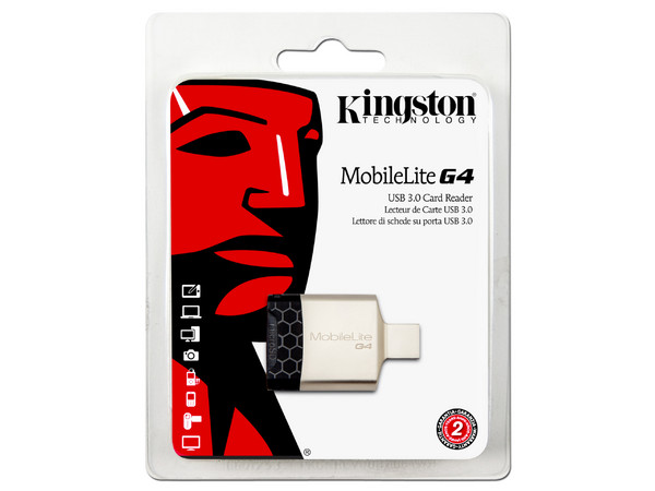 Lector de tarjetas kingston SD / microSD, USB 3.0.