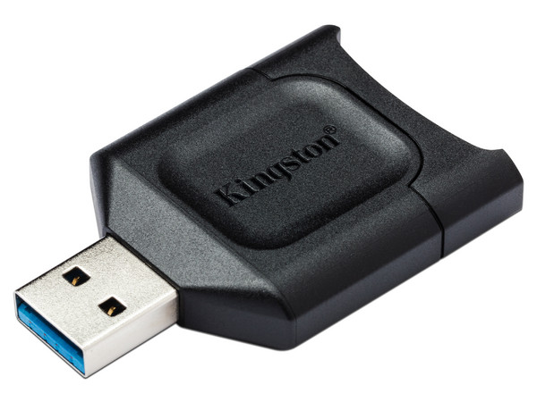 Lector Kingston MobileLite Plus para Tarjetas SD UHS-II. Color Negro.