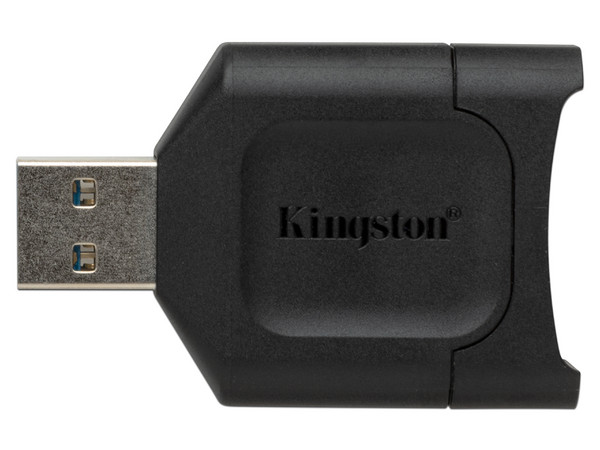 Lector Kingston MobileLite Plus para Tarjetas SD UHS-II. Color Negro.