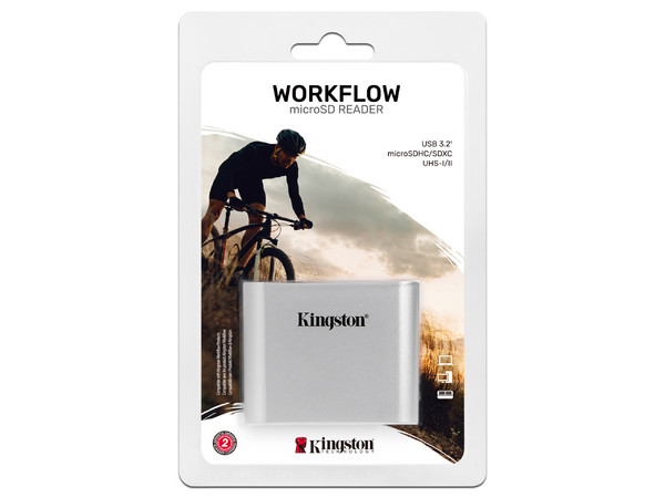 Lector de Tarjetas KINGSTON WFS-SDC para Workflow Station, Micro SD, USB 3.0.