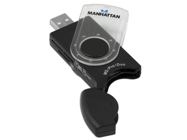 Lector de Memorias Manhattan (40 en 1) USB 2.0
