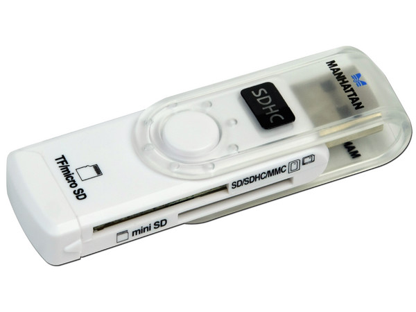 Lector de Memorias Manhattan (24 en 1) USB 2.0