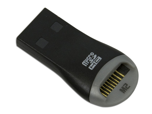 Lector de Memorias SanDisk MobileMate Micro lee micro SDHC, micro SD y Memory Stick Micro (M2). USB 2.0