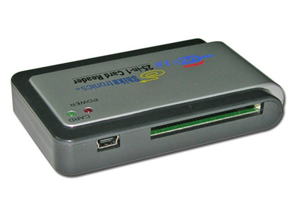 Card Reader Unidad 25 en 1, Lee y Graba en memorias Flash, USB 2, Externo.