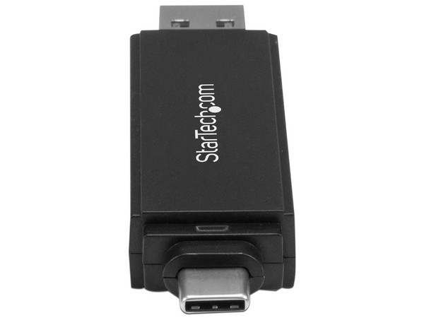 Lector Grabador USB 3.0 USB-C Tipo C y USB-A de Tarjetas de Memoria Flash SD Micro SD, Alimentado por USB