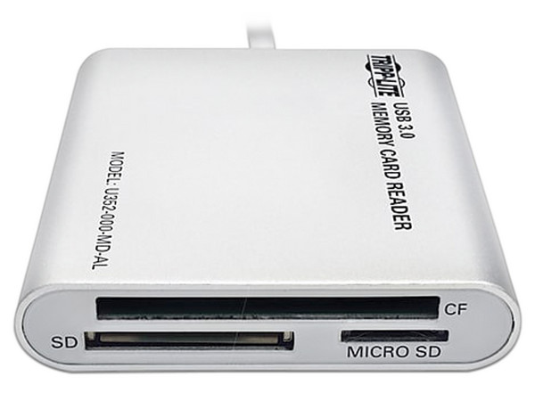 Lector Grabador Tripp-Lite de Tarjetas Flash SD/MS/CF, USB 3.0.