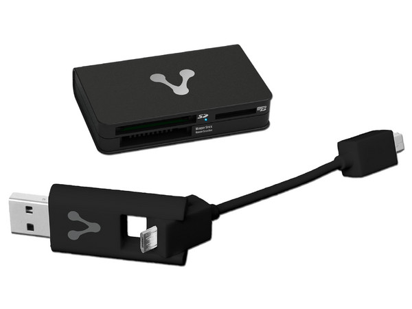 Lector de tarjetas de memoria Vorago CR-300.