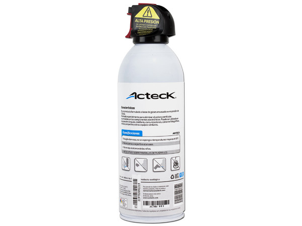 Aire Comprimido Acteck Airteck para remover polvo, 440ml.