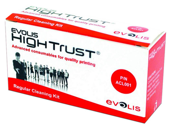 Kit de Limpieza Evolis ACL001 para impresoras de sublimación.