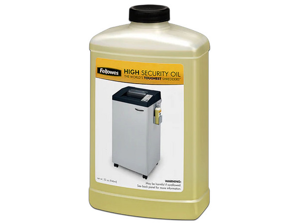 Aceite Lubricante Fellowes 3505801, Alta Seguridad, Para Trituradora, 905ml.