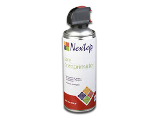Aire Comprimido Nextep para remover polvo, 340g.
