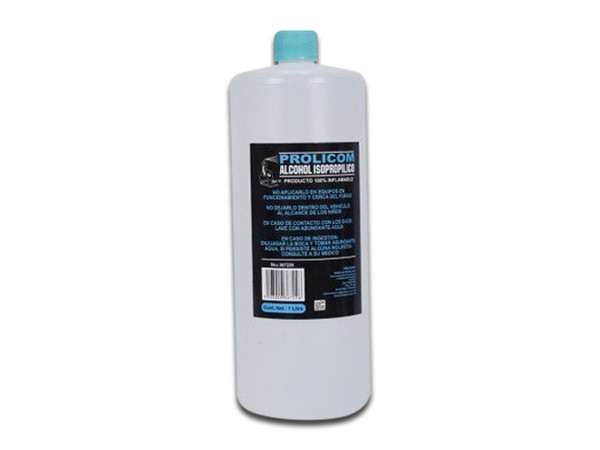 Alcohol Isopropílico Prolicom, de 1L.