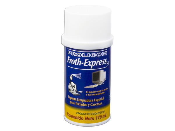 PROLICOM Froth-Express Espuma Limpiadora de Cubiertas de Plástico, 170ml.