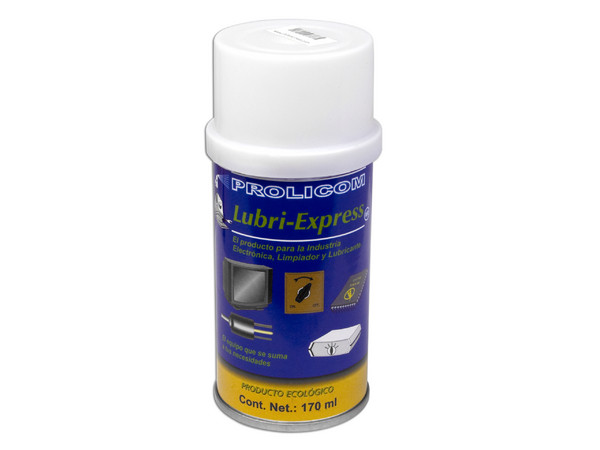 Limpiador y Lubricante de contactos eléctricos PROLICOM Lubri-Express, 170ml.