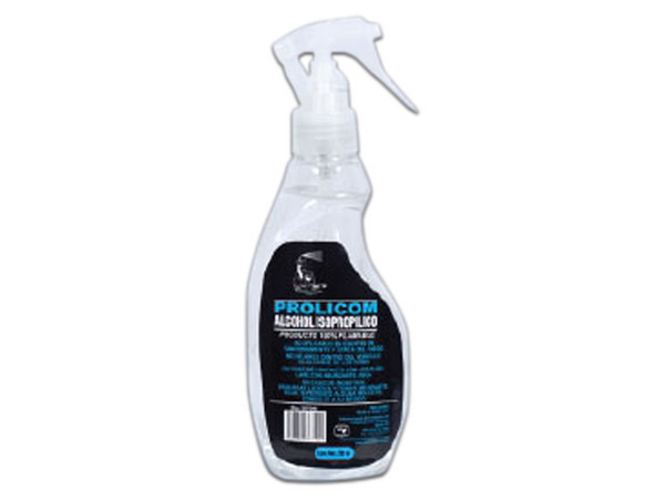 Alcohol isopropílico Prolicom, para mantenimiento y limpieza. 250ML.