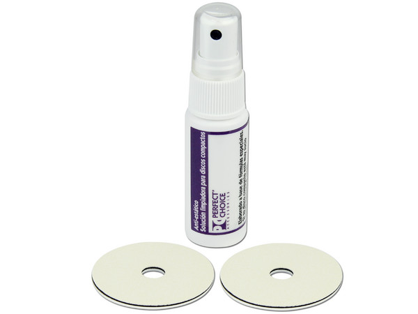 Limpiador para Discos Compactos Perfect Choice incluye Repuesto.