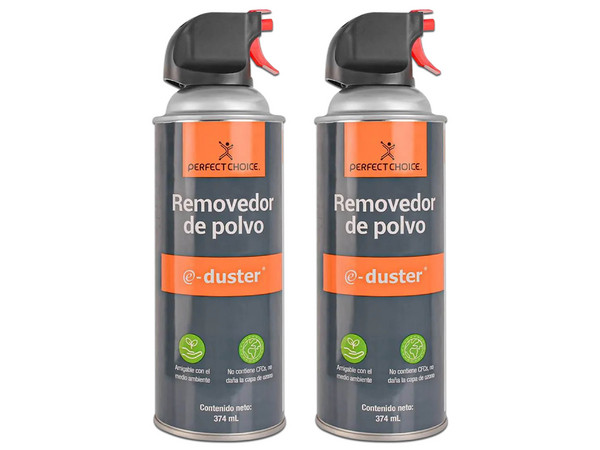 Aire comprimido Perfect Choice paquete de 2pz de 374ml 