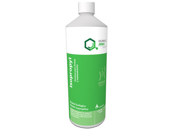Alcohol Isopropílico Química Jerez, PCs y Electrónica de 1 Litro.