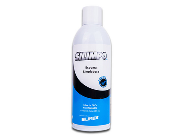 Espuma limpiadora Silimex para Laptop y Desktop de uso externo.