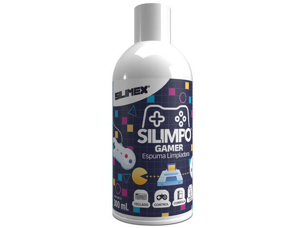 Espuma Limpiadora Silimpo Gamer de 300 ml.