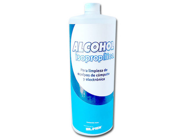 Alcohol Isopropilico Silimex, para mantenimiento y limpieza. 500 ml.