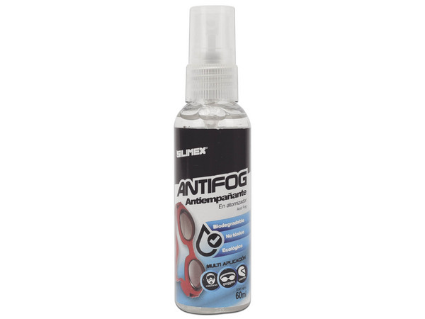 Antiempañante Silimex Antifog, Multi-Aplicación, 60ml.
