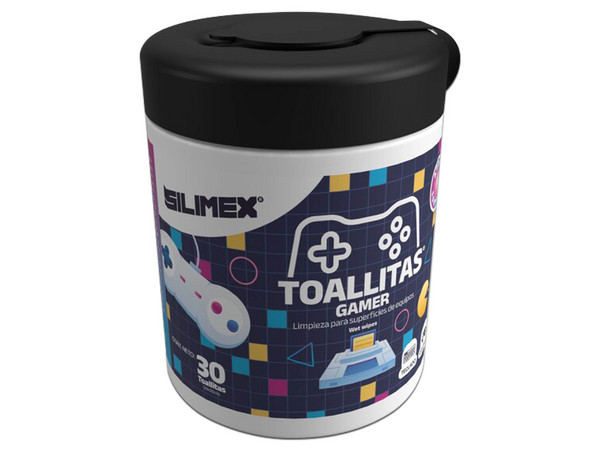 Toallas Húmedas Silimex GMRTOALLITAS, Bote con 30 Piezas.