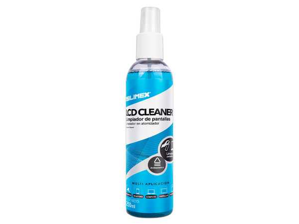 Limpiador para Pantallas Silimex, incluye Loción Limpiadora 250ml.