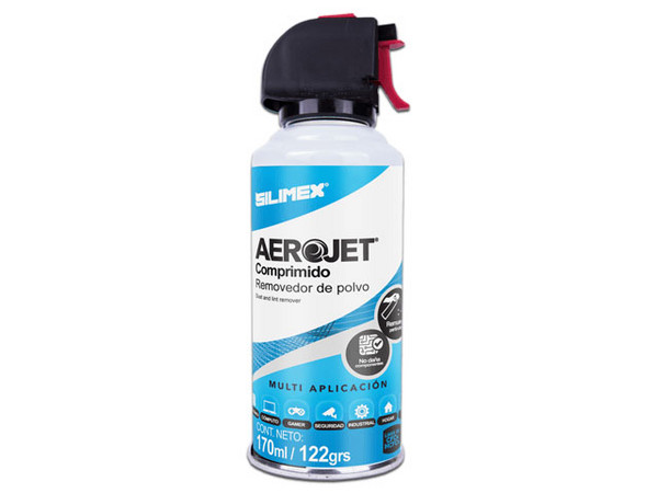 Aire comprimido Silimex SIL-AEROJET170, Removedor de polvo, 170 ml.
