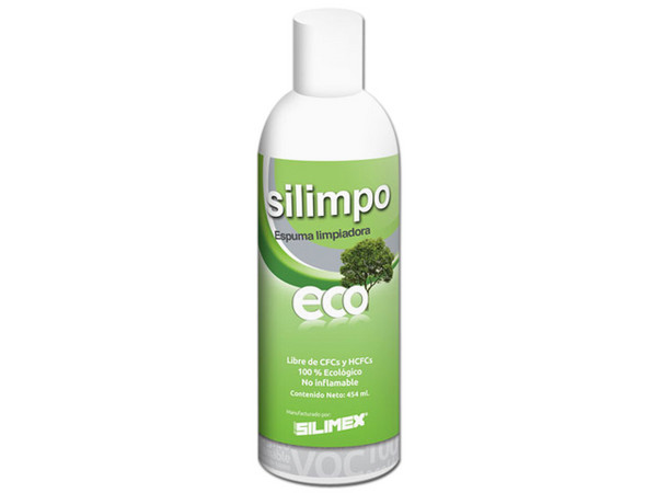 Espuma limpiadora Silimex para gabinete y plástico.