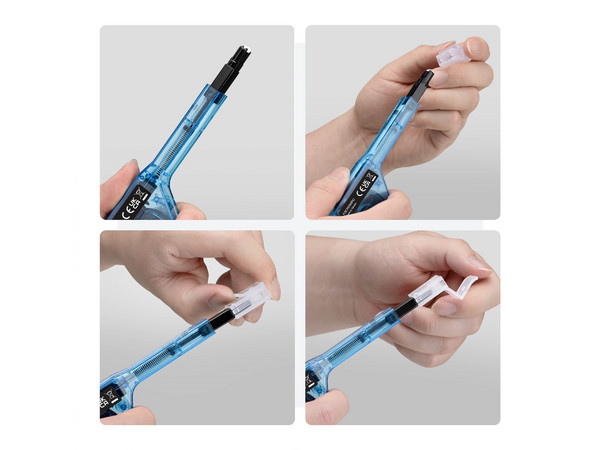 Pluma Limpiadora de Fibra Óptica StarTech.com FOCPENMPO, MPO-MTP. Color Azul.