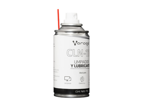 Limpiador y Lubricante Vorago CLN-110 de 170 g, para componentes eléctricos.