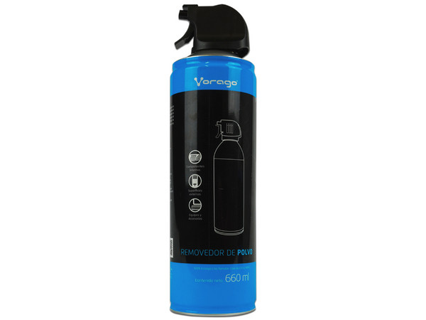 Kit De Limpieza Vorago KIT5-CLN-300, 5 unidades de Aire comprimido Vorago, 660ml.