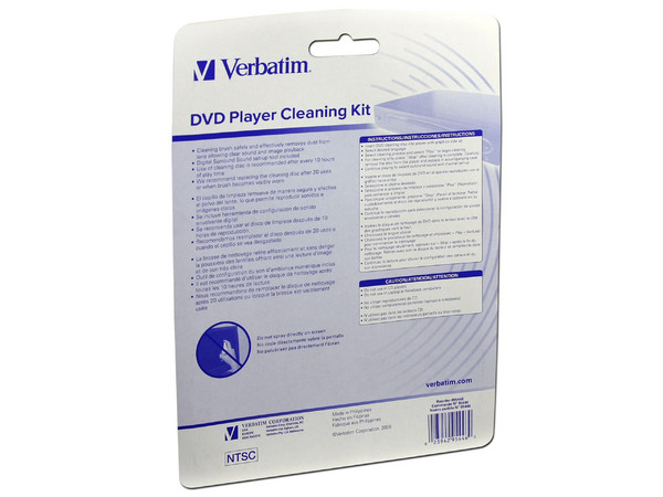 Kit de Limpieza Verbatim para DVD Player