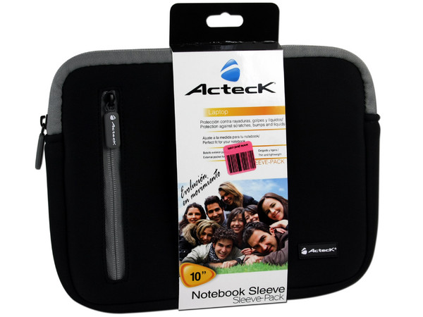Funda Acteck Sleeve Pack para Netbook de 10