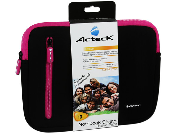 Funda Acteck Sleeve Pack para Netbook de 10