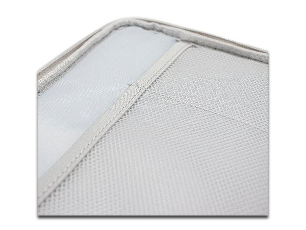 Funda Organizadora de Cables BRobotix, Bolsillos para USB, Tarjetas SD o MicroSD. Color Gris.