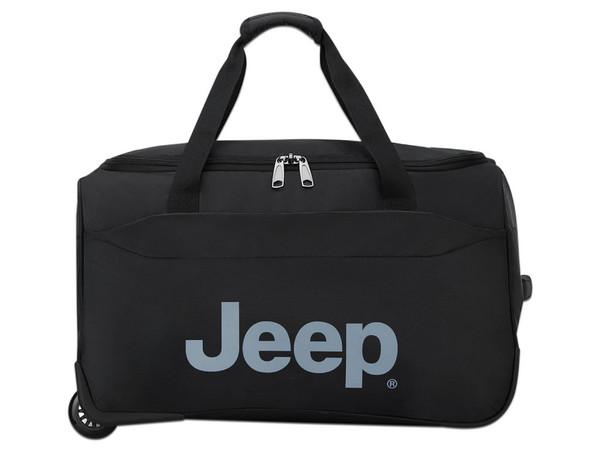 Maleta Delsey Jeep JS009D de 55cm, Rodante, Color Negro.