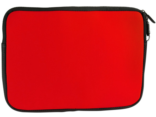 Kit Netbook Perfect Choice Incluye  funda,  mini mouse y audífonos color rojo