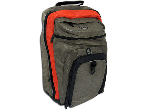 Mochila Perfectchoice NOTE-PACK Gris/Naranja para Laptop de 17