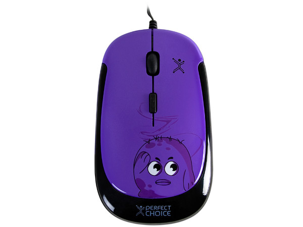 Kit de Funda y Mouse Perfectchoice MONZTERZ para Netbook de hasta 10