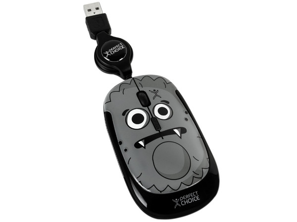 Kit de Funda y Mouse Perfectchoice MONZTERZ para Netbook de hasta 10