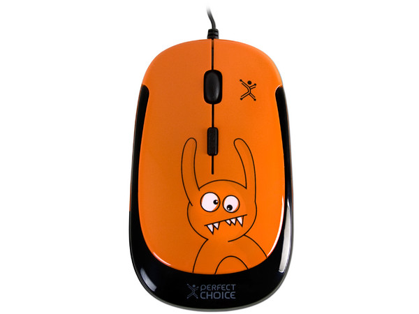 Kit de Funda y Mouse Perfectchoice MONZTERZ para Netbook de hasta 10