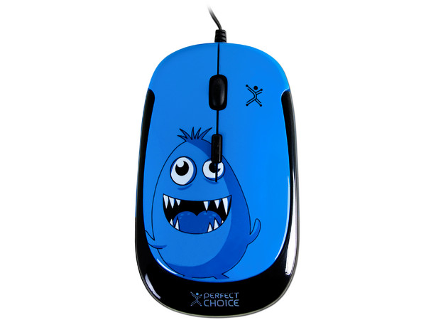 Kit de Funda y Mouse Perfectchoice MONZTERZ para Netbook de hasta 10