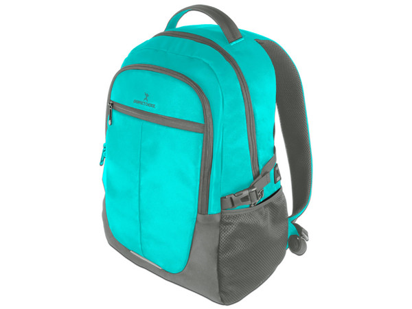 Mochila Perfect Choice Vagary PC-083863 para Laptop de hasta 15.6. Color Verde Menta/Gris.